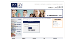 Desktop Screenshot of ecswebcenter.com